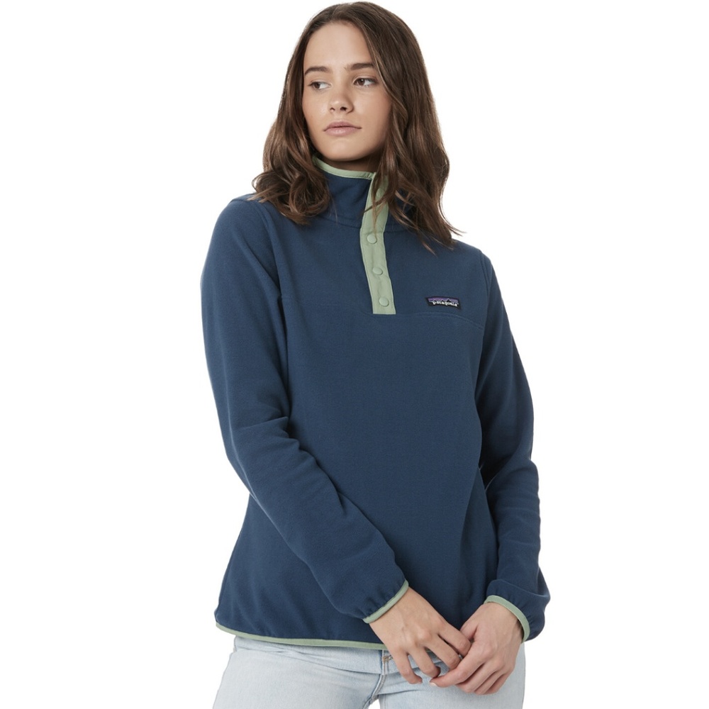 Patagonia | NEW Women’s Navy Micro Fleece Jacket - Picture 2 of 6